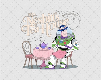 Mrs. Nesbitt's Tea Room Png, Toy Story Clipart (PNG, SVG)