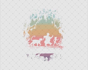 Hakuna Matata Svg Png, Lion King Family Trip Digital Download, Safari Animal Print File