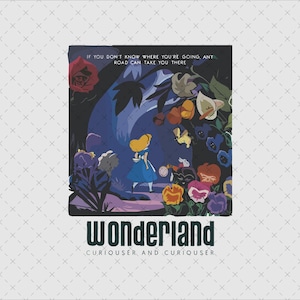 Alice in Wonderland Png Svg, Alice in Wonderland Digital Sublimation Png File, Clipart, Shirt Sublimation Png, Alice Png, Digital File