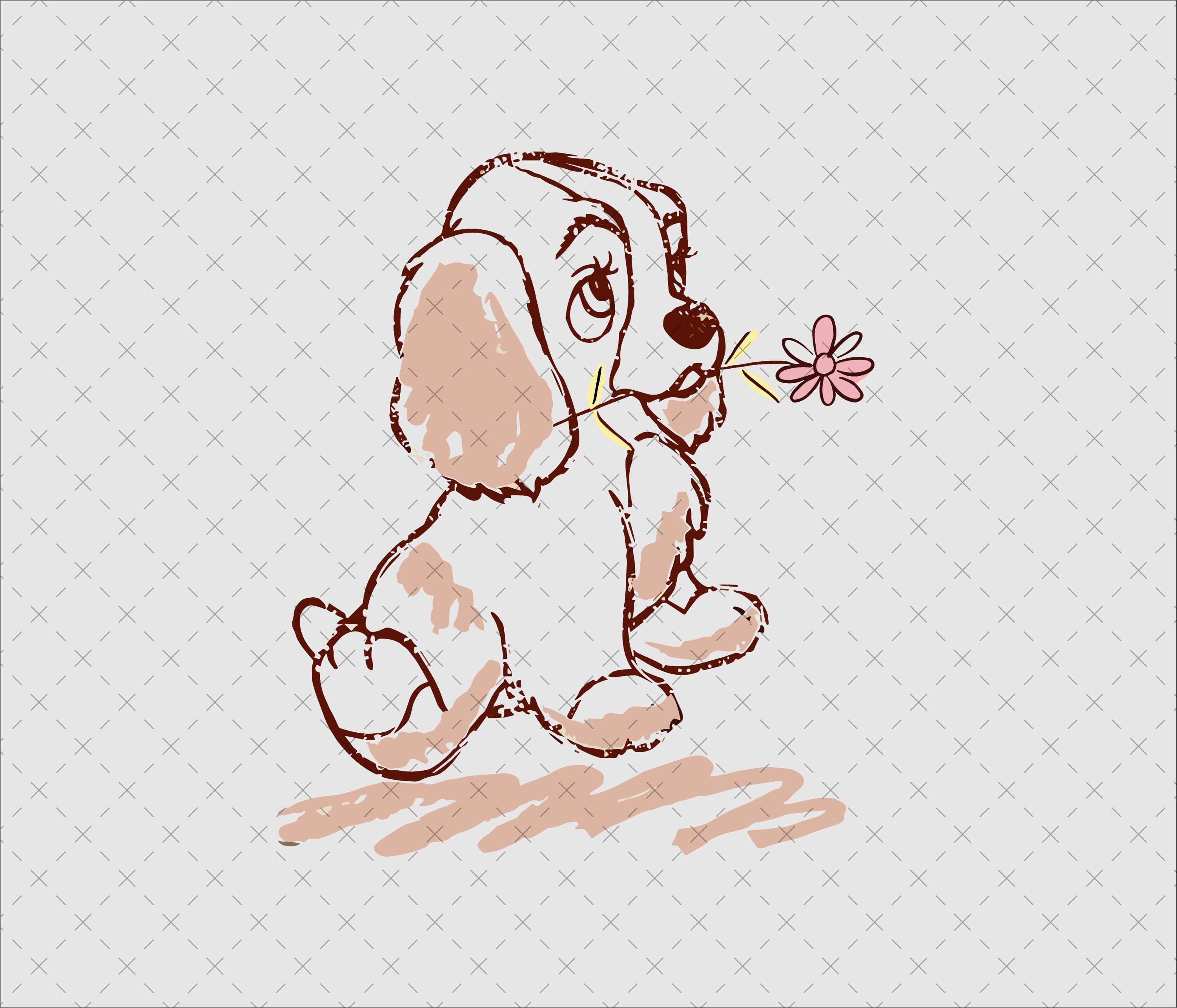 Lady and the Tramp Svg, Lady and the Tramp Png, Digital Download, Instant Download, Lady and the Tramp Svg, Digital File