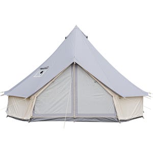 Classic Bell Tent 200gsm | 3 Colors 10ft Canvas Camping Tent Silverstone Haven