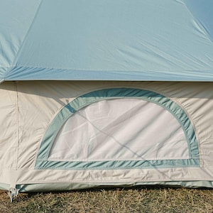 Classic Bell Tent 200gsm | 3 Colors 10ft Canvas Camping Tent image 8