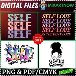 Gift 4 Design Self Love Self Respect Self Worth PNG,The Best Love Self Worth,Tie Dye SELF Love Worth Respect Confidence Queen Girl design