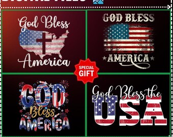 Gift 4 Design God Bless America PNG,Fireworks Patriotic Christian,God Bless America Design,American Flag Cross Design,God American Flag