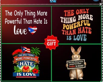 Gift 4Design 憎しみよりも強いのは愛だけ PNG、愛は憎しみに勝つ、平等活動家への贈り物、人権平和、平和と愛