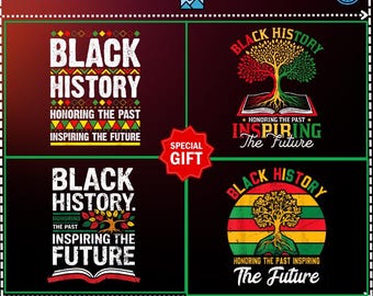 黒人歴史の過去を称えるギフト PNG、未来の BHM、黒人歴史月間 2026 100 周年記念ギフト、アフリカ系アメリカ人の遺産、アフリカ系アメリカ人