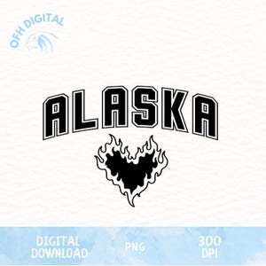 Alaska Text Png, American States Png, States Name Png, Collage font American States Names Png, Fire Heart Alaska Png, Alaska Lover