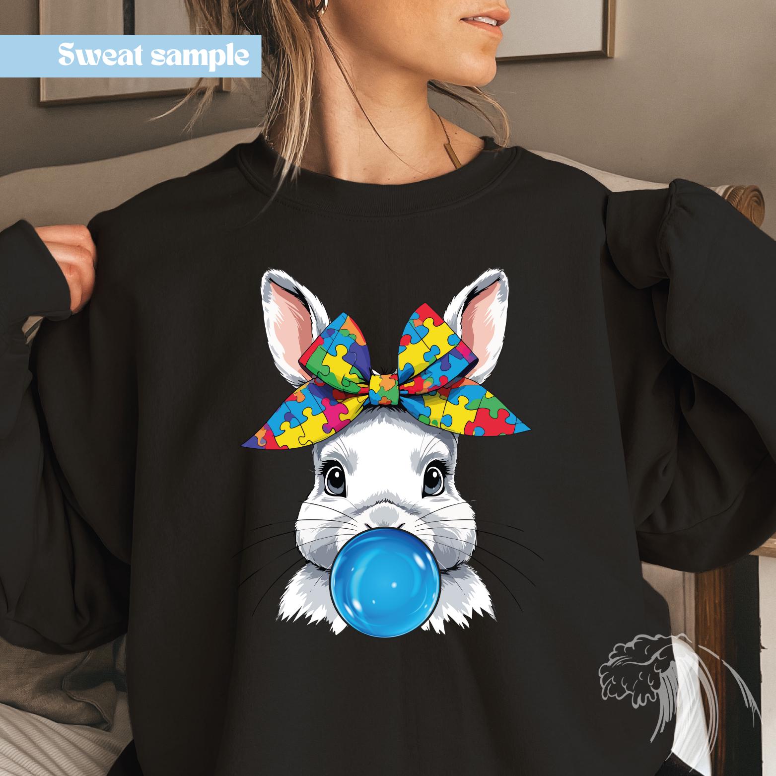 Autism Rabbit Chewing Gum Png, Autism Ribbon Png, National Autism Day ...