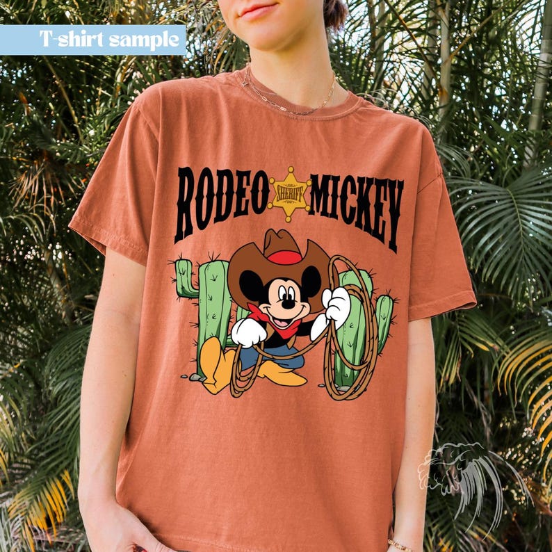 Rodeo Mouse Png, Cowboy Mouse Png, Disney Cowboy Theme Designs, Trendy ...