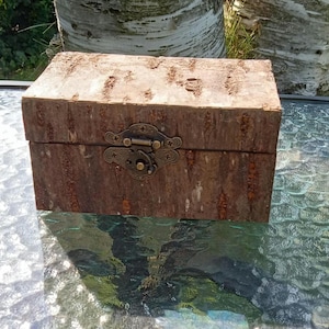 Cedar wood Jewelry or Trinket box.