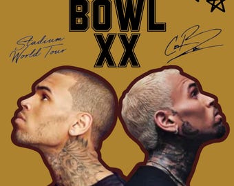 Chris Brown Breezy Bowl PNG SVG