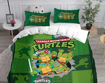 ninja turtle crib sheets