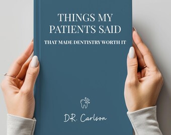 Zahnarzt Geschenk, Zahnarzt Wertschätzung, Zahnarzt Abschluss Geschenk, Dinge, die meine Patienten sagten, dass die Zahnheilkunde es wert war Journal,