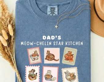 Katzen Papa Shirt, lustiges Katzenliebhaber Shirt, Katzen Papa Club T-Shirt, Geschenk für Katzenliebhaber, Katzenbesitzer Shirt, Haustier Papa Grafik T-Shirt, Haustier Elternteil, Komfortfarben