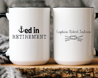 Militärische Ruhestandsgeschenk Navy Ruhestandsgeschenk Personalisierte Ruhestandsgeschenk Lustiges Ruhestandsgeschenk veteranes Andenken Rentner Navy Sailor