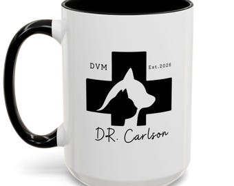 Veterinarian Doctor Gift, Personalized DVM Gift, Vet Student Gift, Vet Tech Gift,  Veterinary Medicine, DVM Graduate Gift