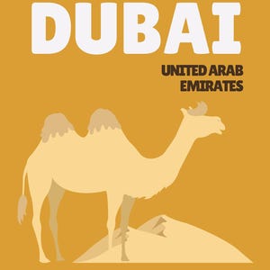 EDITABLE PHOTO BOOK Cover - Dubai