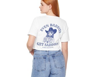 Sad Cowgirl Graphic Tee | Goth Emo Baddies Shirt