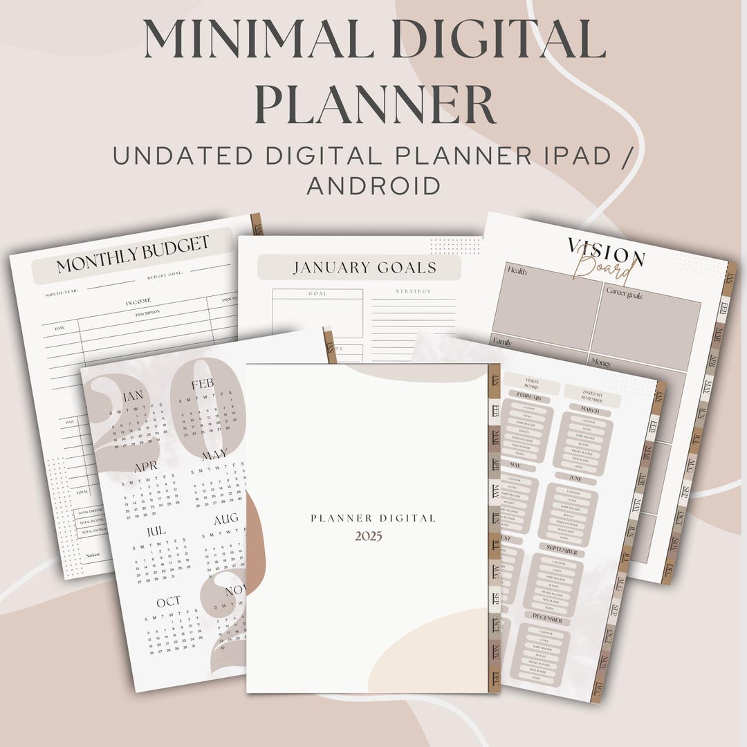 Effortless Planning: Get Your Hands on a Versatile Digital Planner for ...