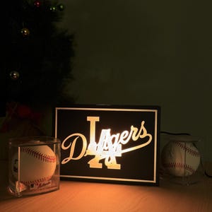 Custom Swappable Logo LED Table Lamp
