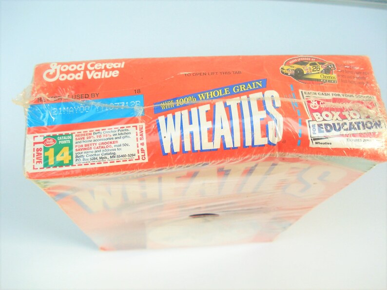 Tiger Woods Wheaties Box 1999 Tiger Cereal Box Collectible Golf