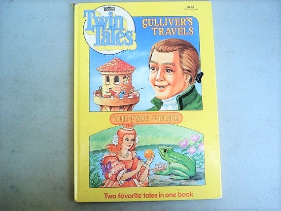 Gulliver S Travels Book The Frog Prince Kids Book Bed Etsy