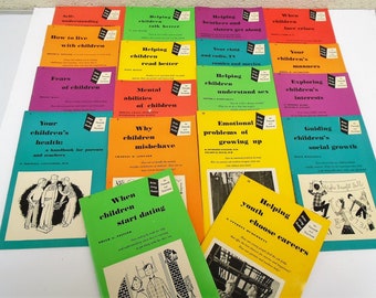 Vintage "Better Living" Booklets: Child Growth & Parenting Guides