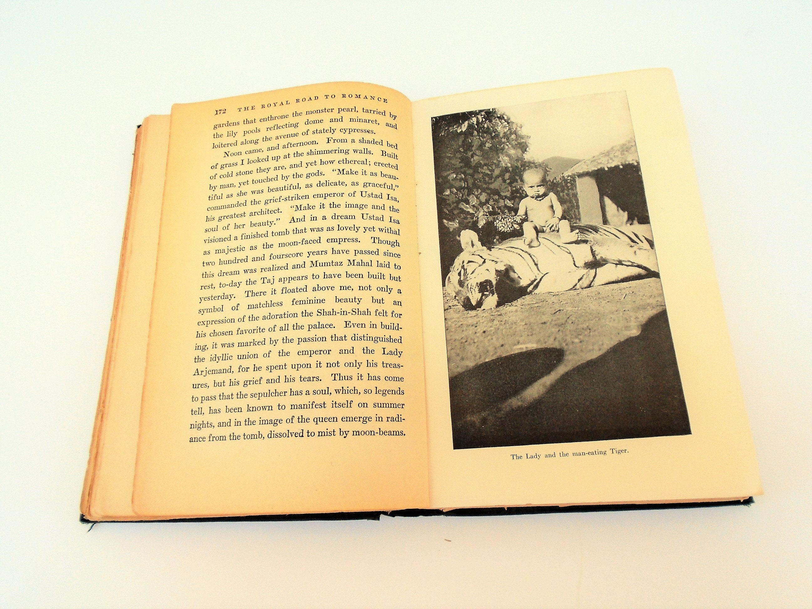 The royal road to romance world history traveling antique book hard
