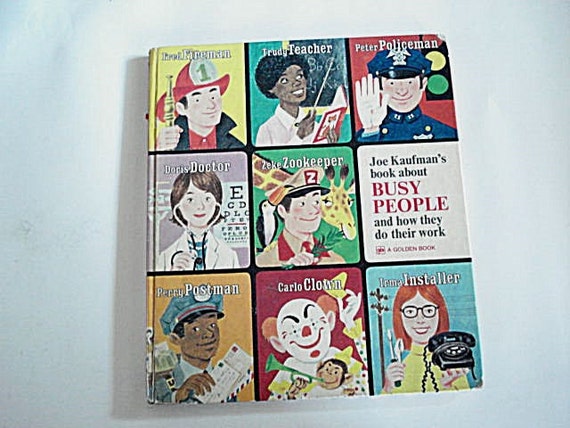 Busy People and How they do their Work Book Vintage Jobs Book | Etsy