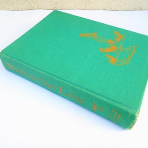 60s Bird Hardcover &quot;BIRDS in our Lives&quot; by Alfred Stefferud 1966 1st Edition Vintage Birding Book