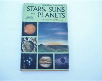 Stars Suns and Planets Book 1960s Astronomy Book Science, Children's Education, Moon, Mars, Science Book, Space, Zodiac Signs, Solar System