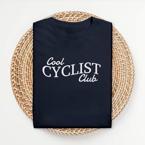 Cool Cyclist Club, Cycling Shirt, Cycling Tshirt, Bicycling TShirt, Bicycling Shirt, Gift for Cyclist, Cyclist Gift, Biking Shirt