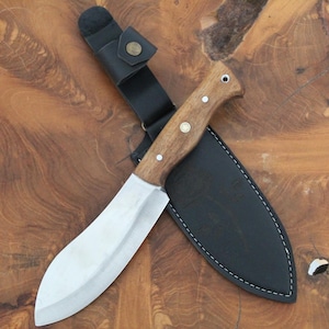 Custom Knife Groomsmen Gift Knife Handmade Hunting Knife Full Tang Blade Engraved Nesmuk Knife (Wh001)