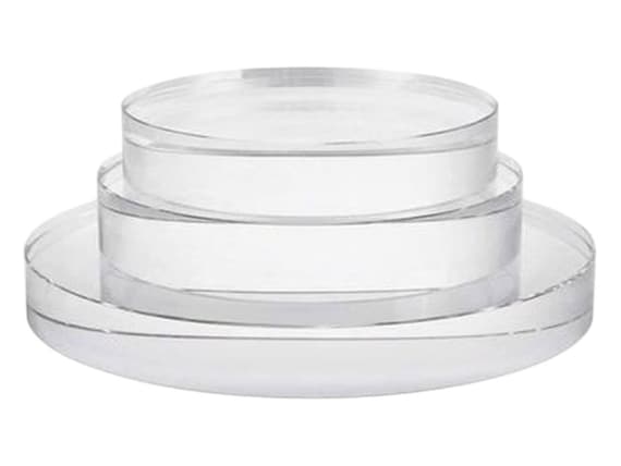 Custome Acrylic Round Base/ multiple sizes