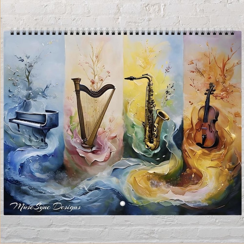 Jazz 2025 Calendar - Etsy