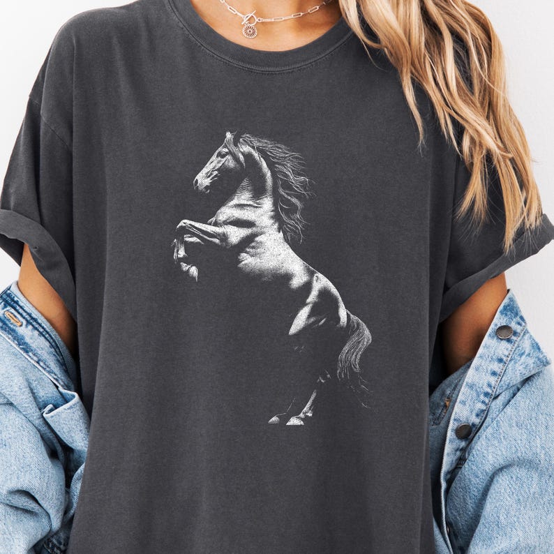 horse shirt, horse tee shirt, horse graphic tee, stallion shirt, wild horse shirt, horse lover shirt