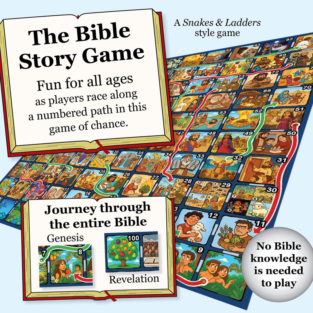 The Bible Story Game - Etsy