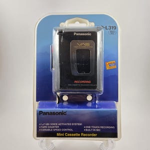 Vintage & Versiegelter Digitaler Mini Kassettenrekorder RQ-L319