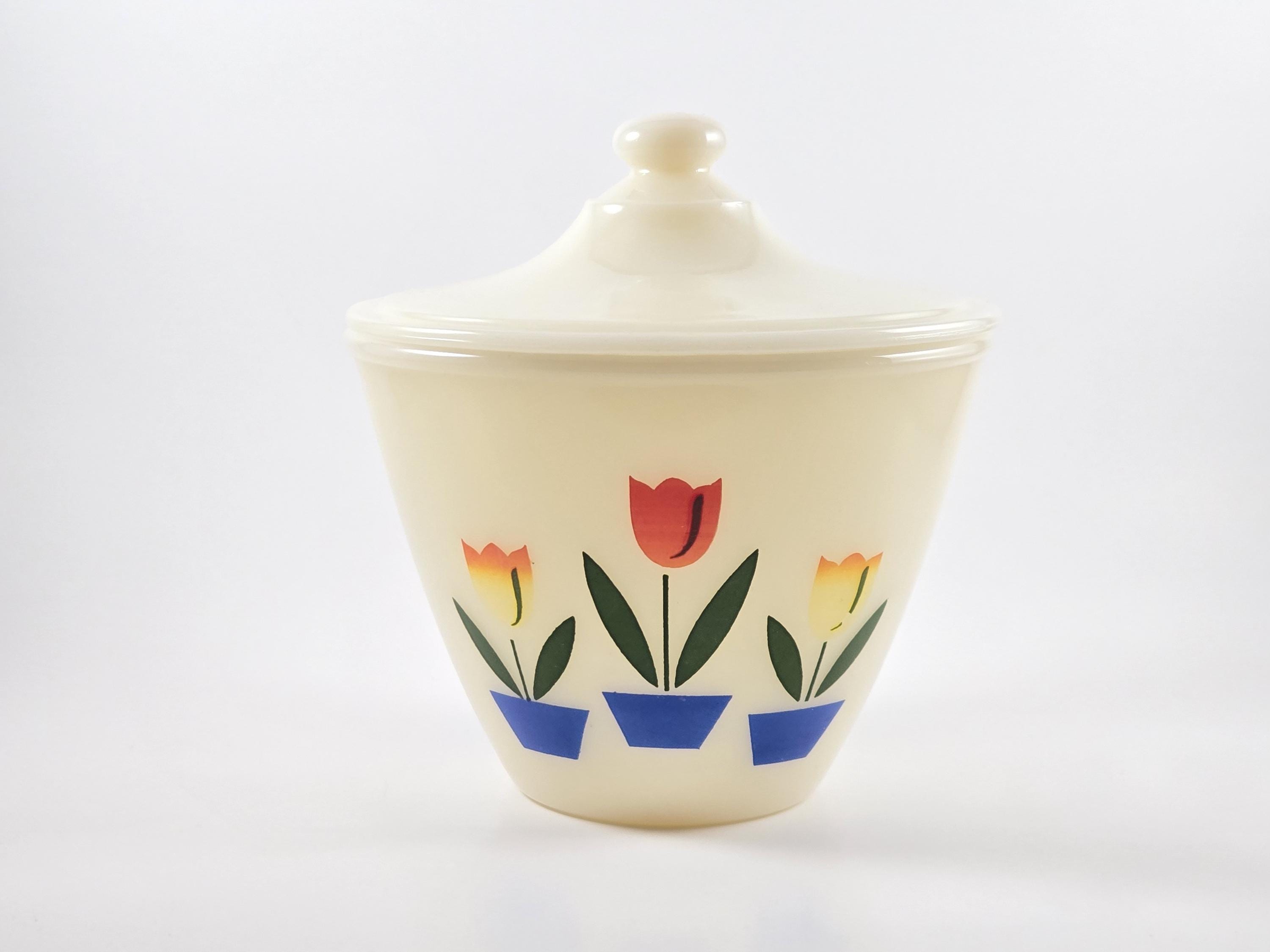 Fire King Grease Jar - Etsy