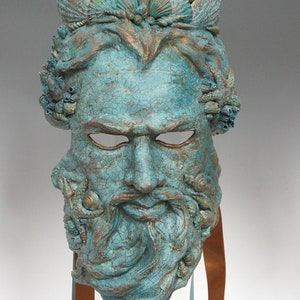 Poseidon/Neptune Mask - OUT OF STOCK/Made to Order image 5