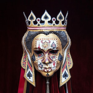 Queen of Spades Mask AVAILABLE image 2