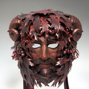 Winter Silvanus Mask; Available/Ready-to-Ship