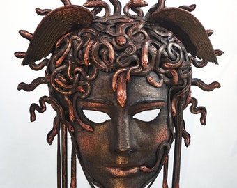 Bronze Medusa Mask - MADE-TO-ORDER/Out-of-Stock