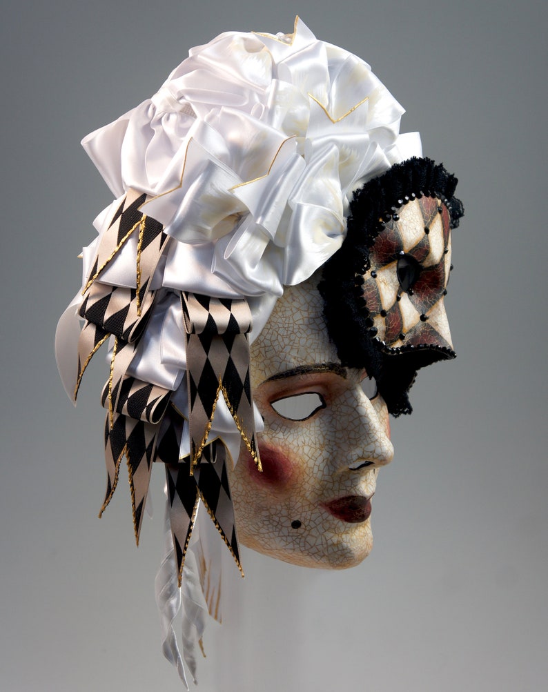 Madame de Pompadour Mask OUT-OF-STOCK/Made-to-Order image 6