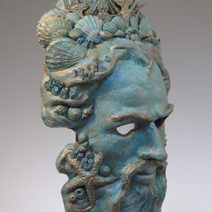 Poseidon/Neptune Mask - OUT OF STOCK/Made to Order image 2