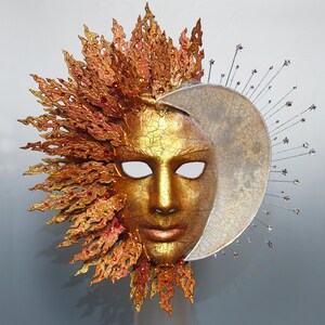 Moon Mask Randy Iniguez Sun/moon Mask - Etsy
