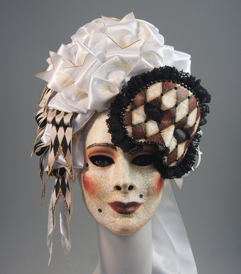 Madame de Pompadour Mask OUT-OF-STOCK/Made-to-Order image 2