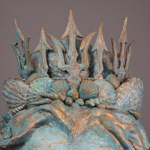 Poseidon/Neptune Mask - OUT OF STOCK/Made to Order image 6