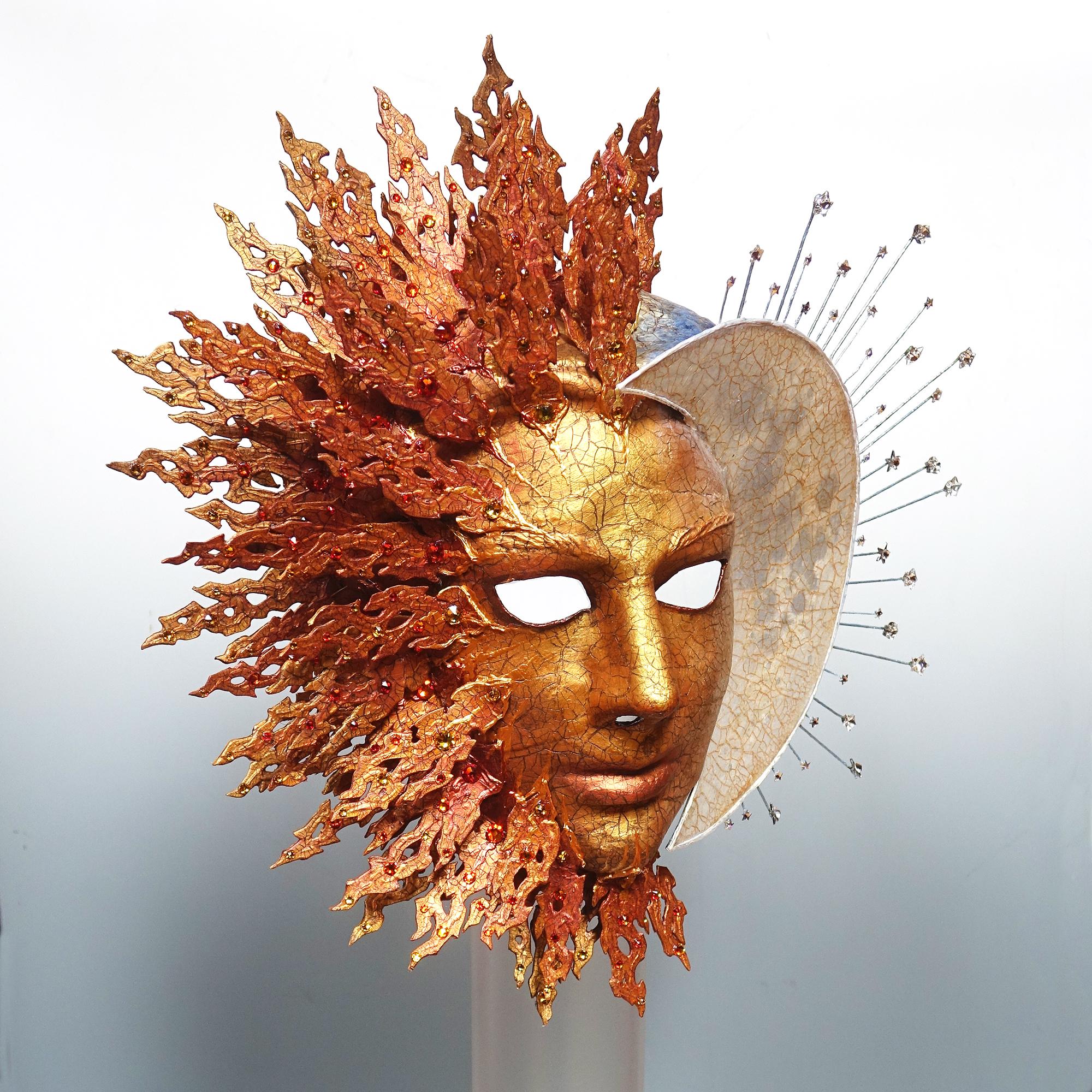 Sun/moon Mask - Etsy