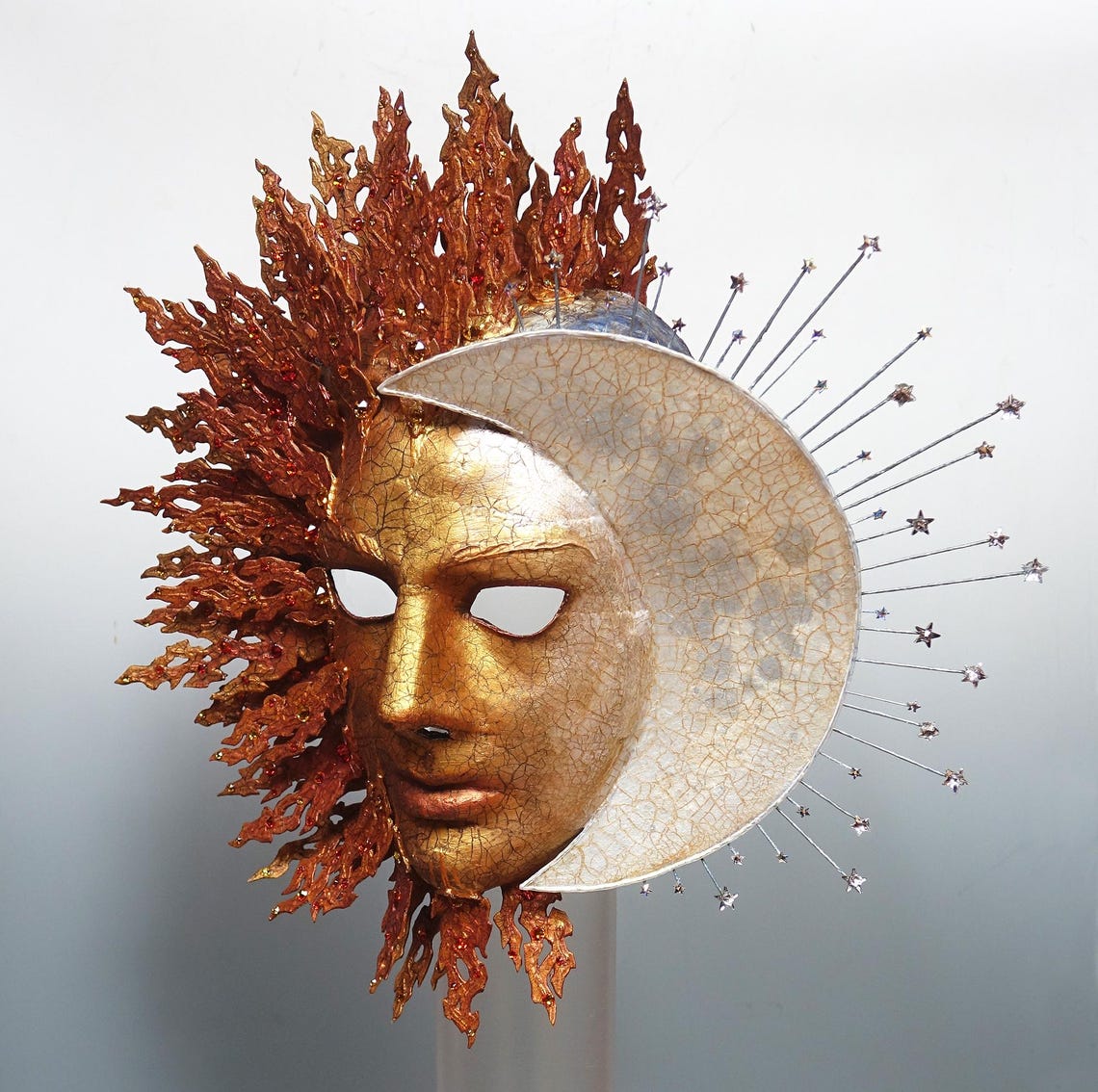 Sun/moon Mask - Etsy